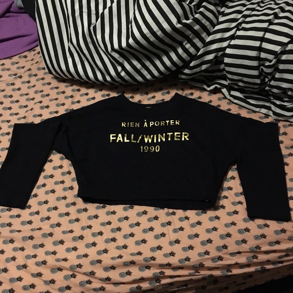 Long sleeve crop top - Picture 2 of 2